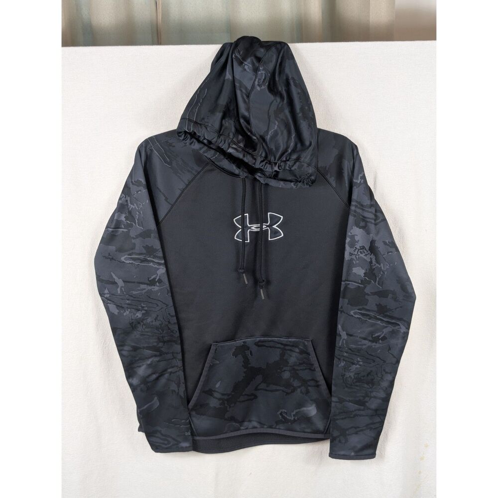 Under Armour Cold Gear Storm 1 Hoodie Black/Camo Youth Size Large